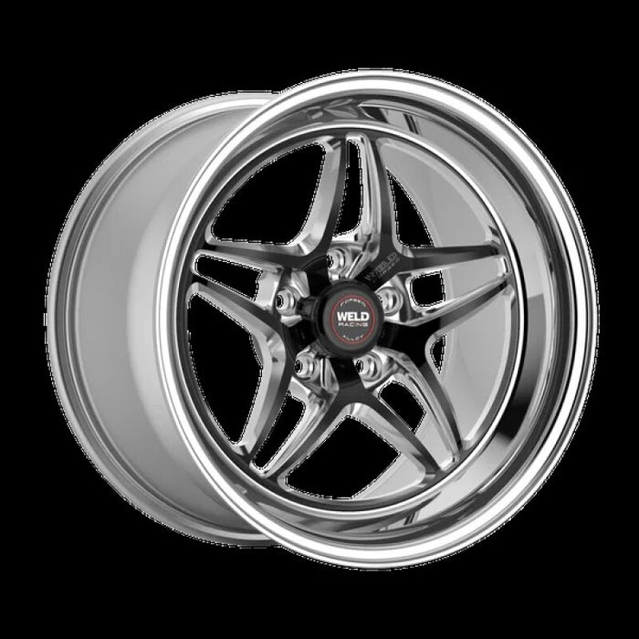 Weld S81 18x8 / 5x120 BP/ 5.1in. BS Black Wheel (High Pad)