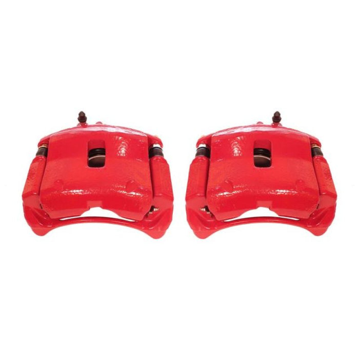 Power Stop 01-02 Acura MDX Front Red Calipers w/Brackets - Pair