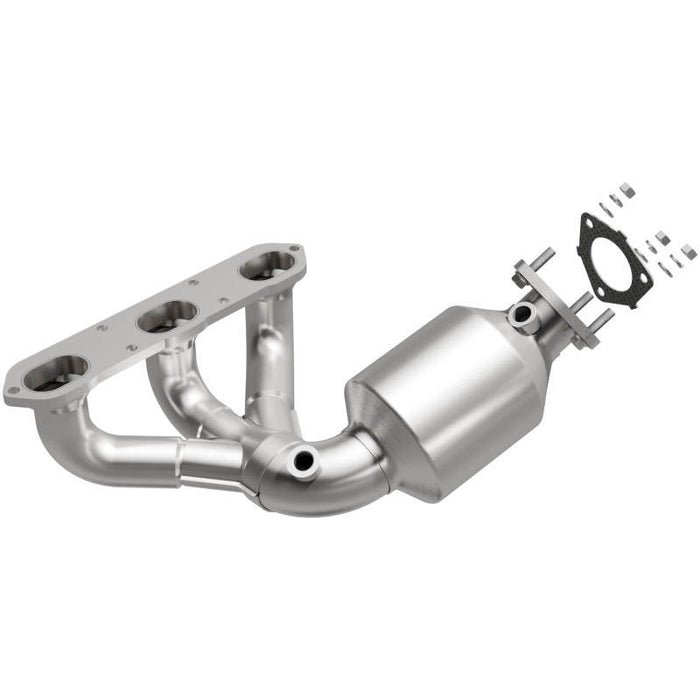MagnaFlow Direct Fit Catalytic Converter 2006 Porsche Cayman 3.4L Underbody