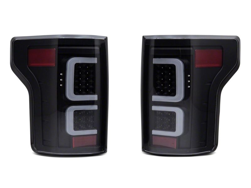 Raxiom 15-17 Ford F-150 G3 LED Tail Lights- Black Housing (Clear Lens)