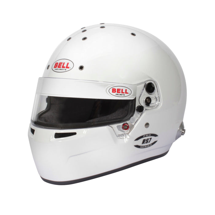Bell Helmet Rs7 White (Hans) 61+(7 5/8 +) Fia8859-2024/Sa2025