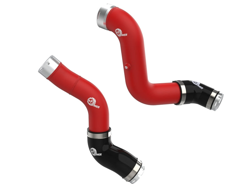 aFe 23-25 GM Colorado/Canyon L4-2.7L (t) BladeRunner Aluminum Hot &  Cold Charge Pipe Kit - Red