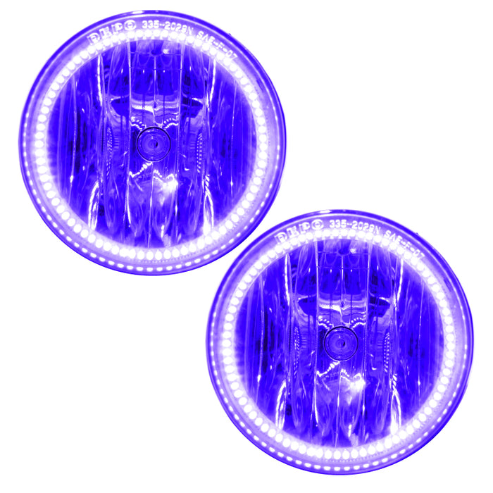 Oracle 10-12 Ford Mustang LED Fog Light Halo Kit - Shelby/Roush Fogs - UV/Purple