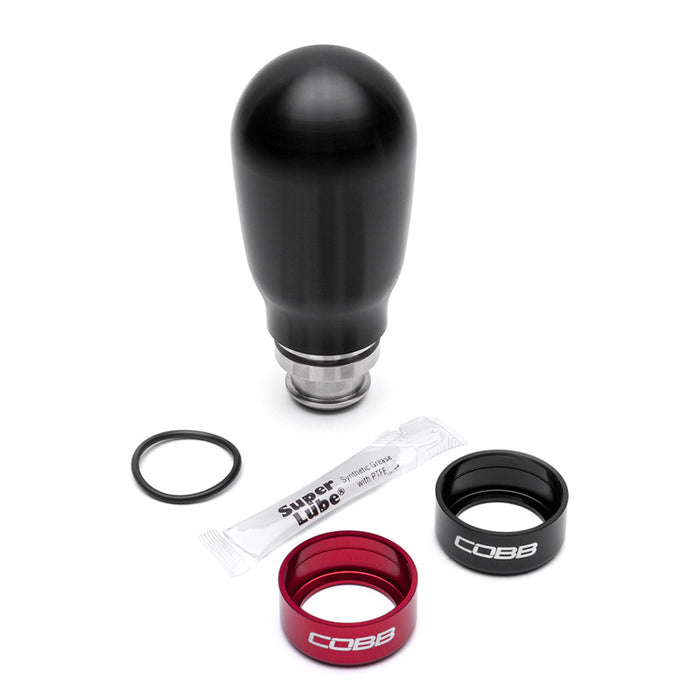 Cobb Subaru 5-Speed COBB Teardrop Weighted Knob - Black