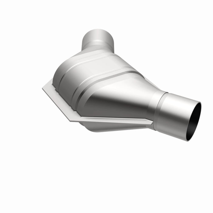MagnaFlow Universal Catalytic Converter 2.25 inch Angled O/O PC2 Front