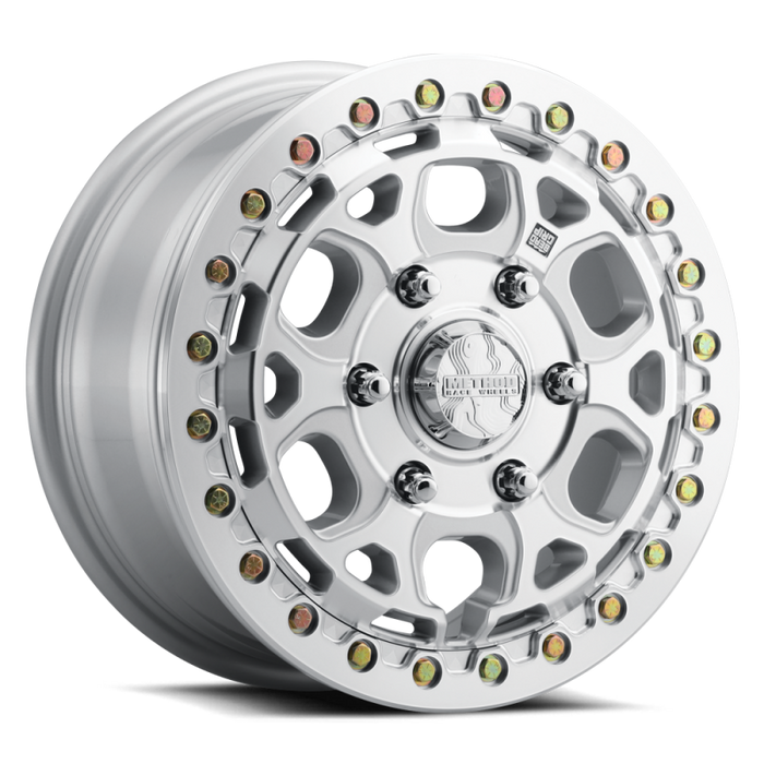 Method MR416 Beadlock 15x7 / 5x4.5 / 55mm Offset / 68.00mm Bore - Machined Clear Coat Wheel