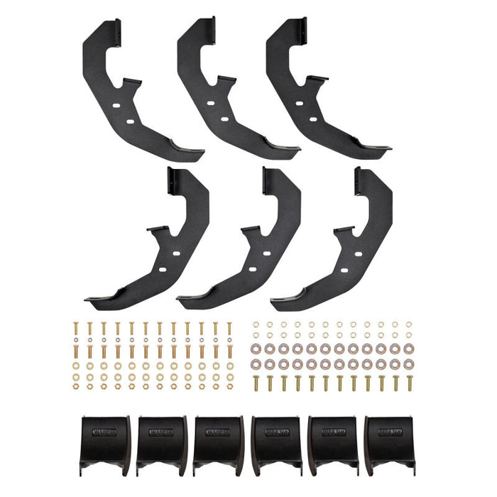 Westin 19-25 Chevy/GMC Silverado/Sierra 1500/2500/3500 Double Cab AT6 Running Boards Black