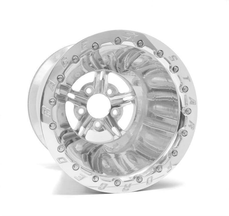 Race Star 63 Pro Forged DBL Sportsman 15x15 4.50BC 6.00BS Polished Wheel
