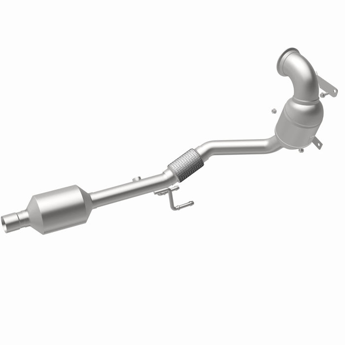 MagnaFlow Direct Fit Catalytic Converter 19-20 Volkswagen Jetta 1.4L Underbody