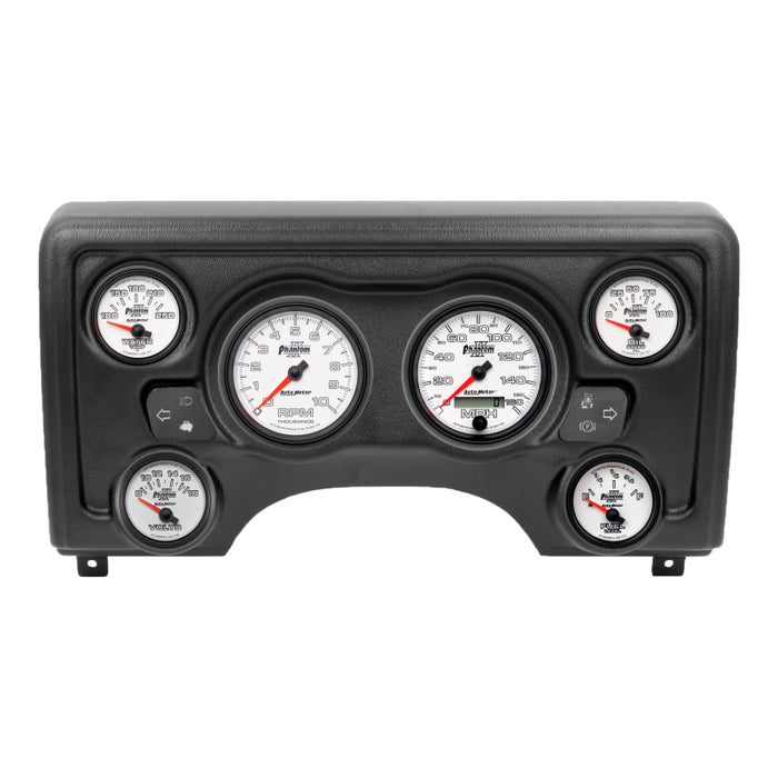 Autometer Phantom II Direct Fit Dash Kit 97-06 Jeep TJ (2 x 3-3/8in. / 4 x 2-1/16in.)