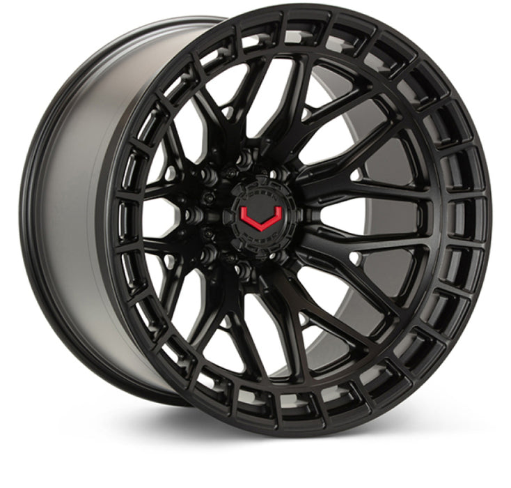 Vossen LCX-02 22x10 - 6x135 - ET18 - Super Deep - 87.1 - Satin Black Wheel