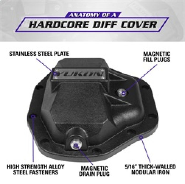 Yukon Gear Hardcore Diff Cover for Dana 80