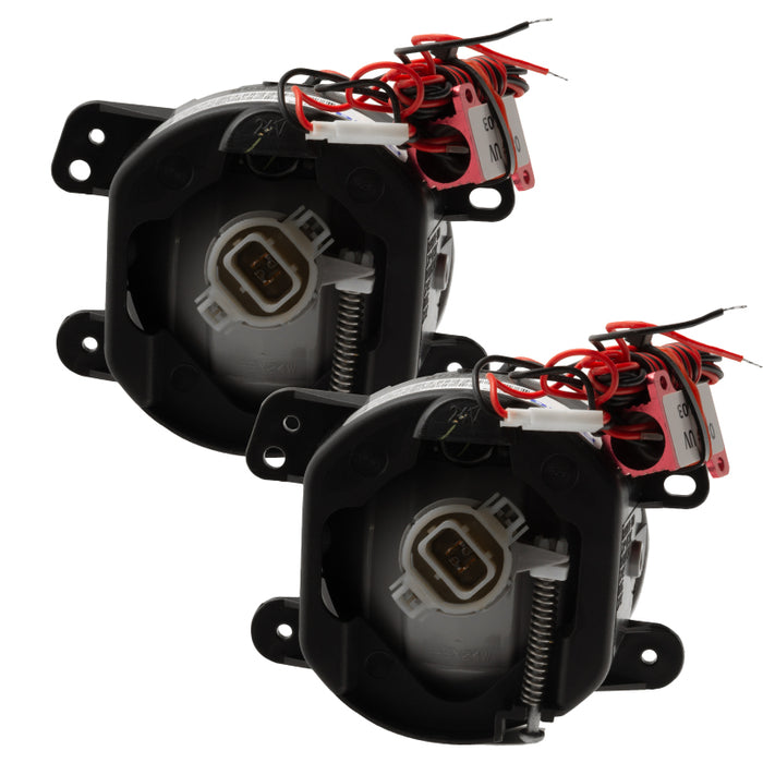 Oracle Lighting 10-15 Jeep Wrangler JK Pre-Assembled LED Halo Fog Lights -UV/Purple