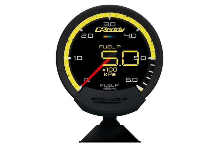 GReddy Sirius Unify Fuel Pressure Gauge Set (Sirius Meter w/Fuel Press Sensor Set & Vision Disp)