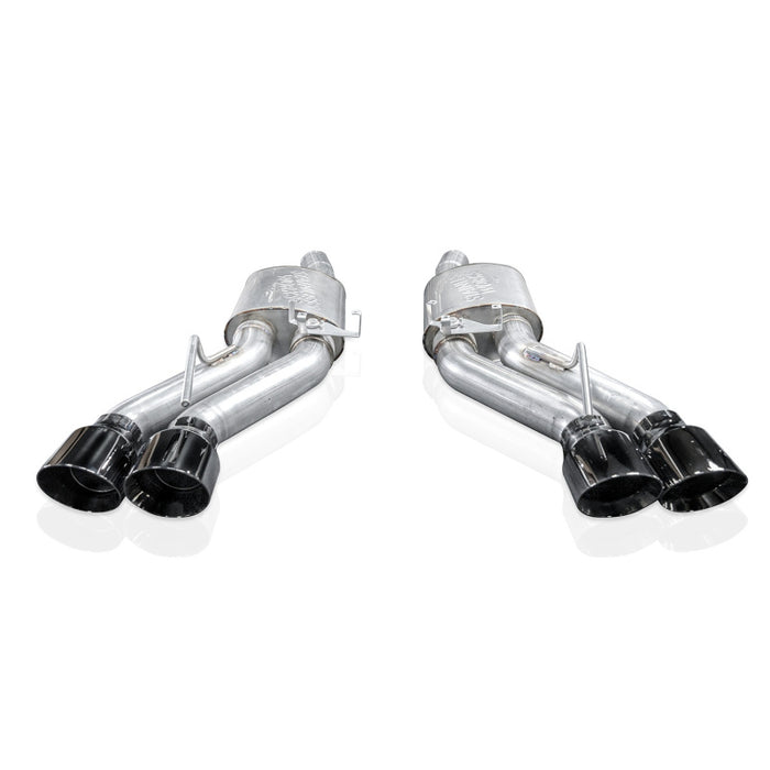 Stainless Works 22-25 Cadillac CT5-V Blackwing Axle Back Exhaust - Black Chrome Tips