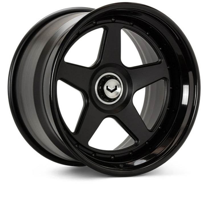 Vossen GEN-01 3pc 20x9 / Centerlock /- Satin Blk Cntr / Gloss Blk Out Wheel - (Aventador - Front)