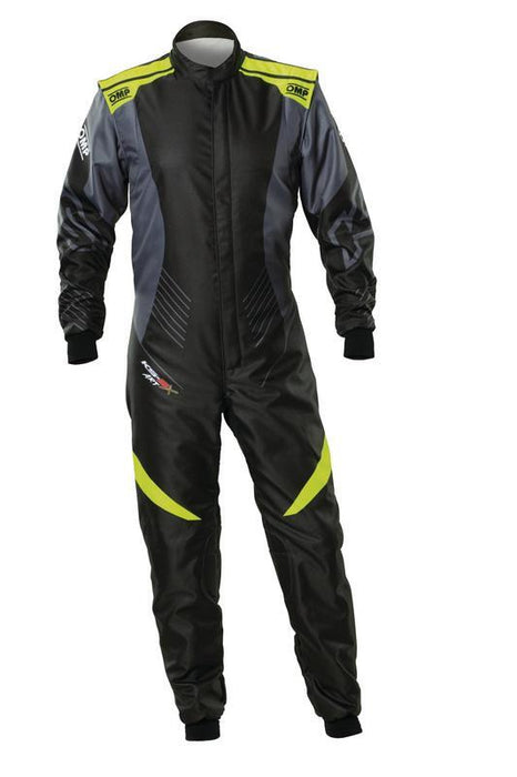 OMP KS-2X ART SUIT FIA 8877-2022 - FOR KIDS BLACK / FLUO YELLOW SZ 140