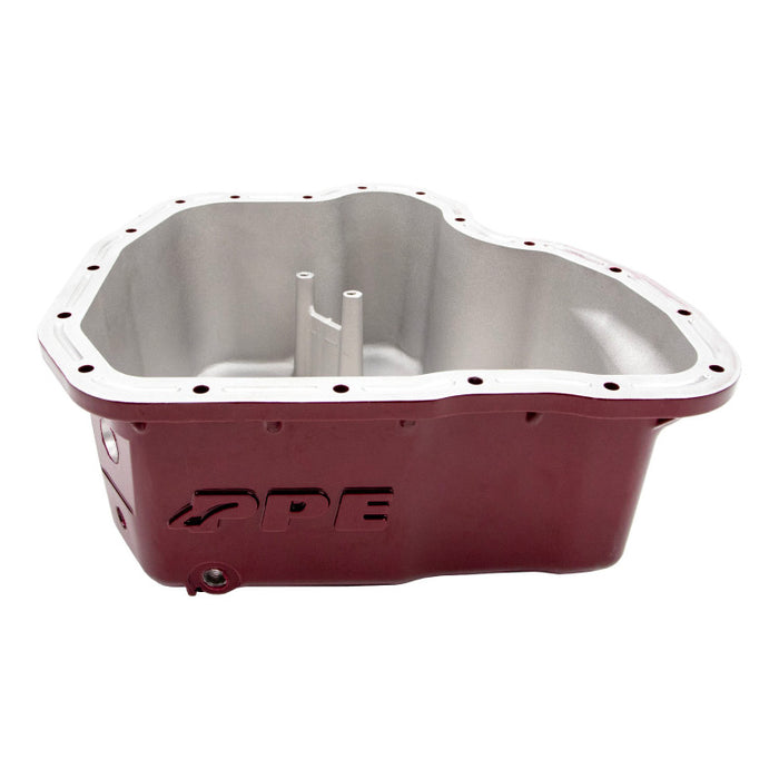 Wehrli 11-16 GM Duramax WCFab X PPE High Capacity Aluminum Oil Pan - Candy Teal