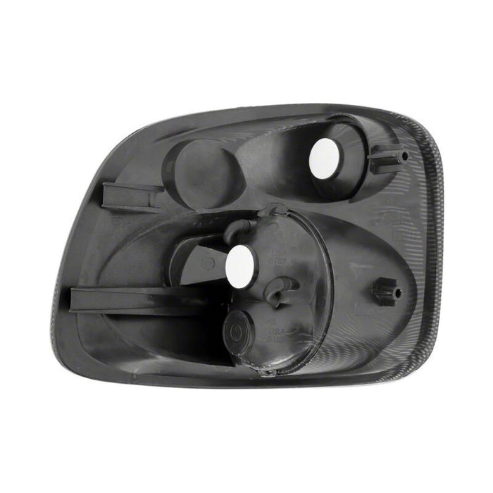 Raxiom 01-03 Ford F-150 Flareside Axial Series Version 2 Tail Lights- Carbon Fiber- Red/Clear Lens