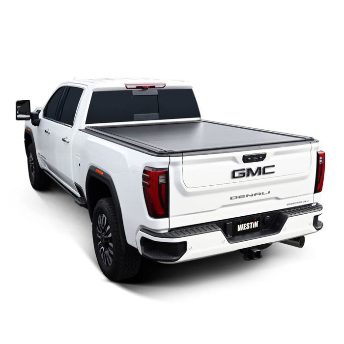 Westin 20-26 GM Silverado/Sierra 2500/3500 6.5ft Bed Electric Retractable Tonneau Cover - Black