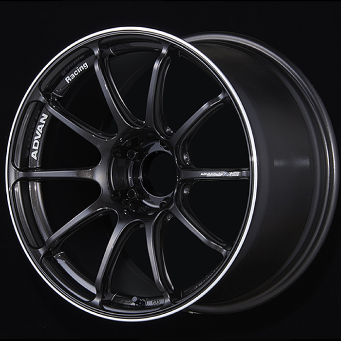Advan RSIII 18x7.5 / +50 Offset / 5x100 / 63mm Bore / Black Gunmetallic and Ring