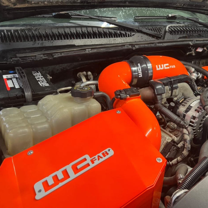 Wehrli 04.5-05 Duramax LLY 4in Stage 2 Intake Kit - Bengal Grey