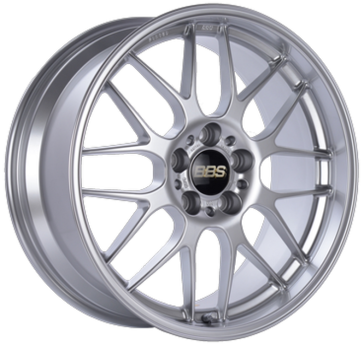 BBS RG-R 17x7.5 5x100 ET35 PFS Diamond Silver Wheel -82mm PFS/Clip Req