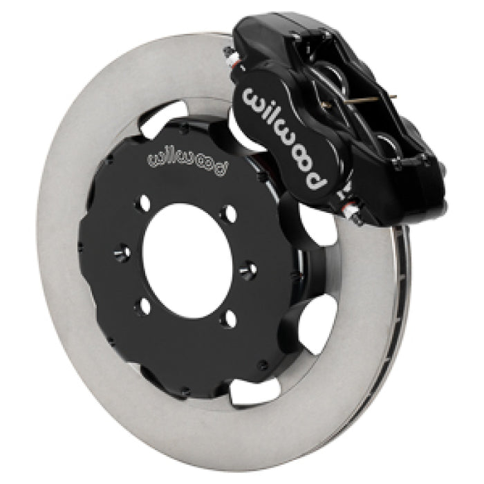 Wilwood Forged Dynalite Front Hat Kit 11.75in Black Rotor 90-05 Miata