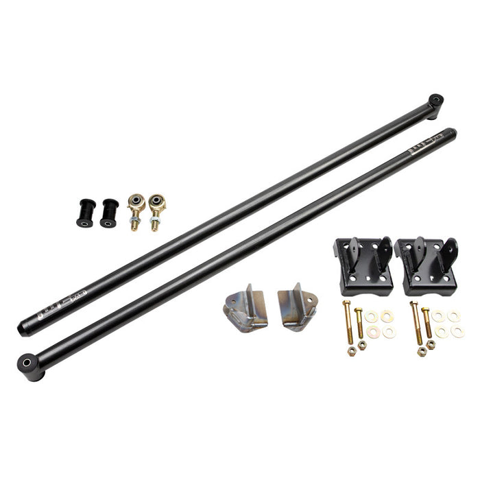 Wehrli 14-18 GM 1500 Truck RCLB/CCSB/SCSB Traction Bar 60in Long - Fine Texture Black