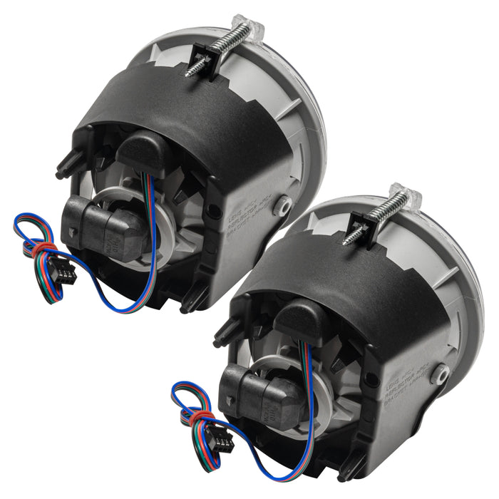 Oracle Jeep Grand Cherokee 05-10 Pre-Assembled Fog Halo Kit - Blue