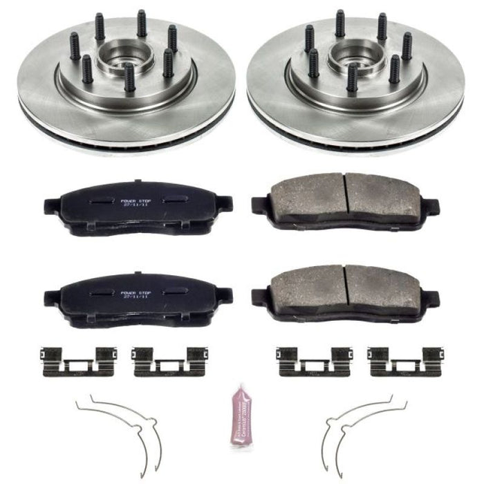 Power Stop 06-08 Lincoln Mark LT Front Autospecialty Brake Kit