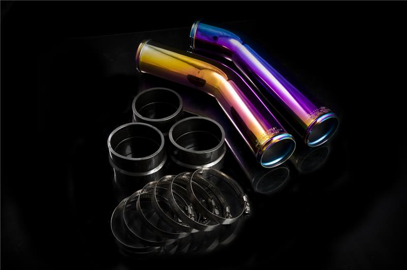Weapon R 08-09 Mitsubishi Lancer EVO X Upper Intercooler Piping Kit