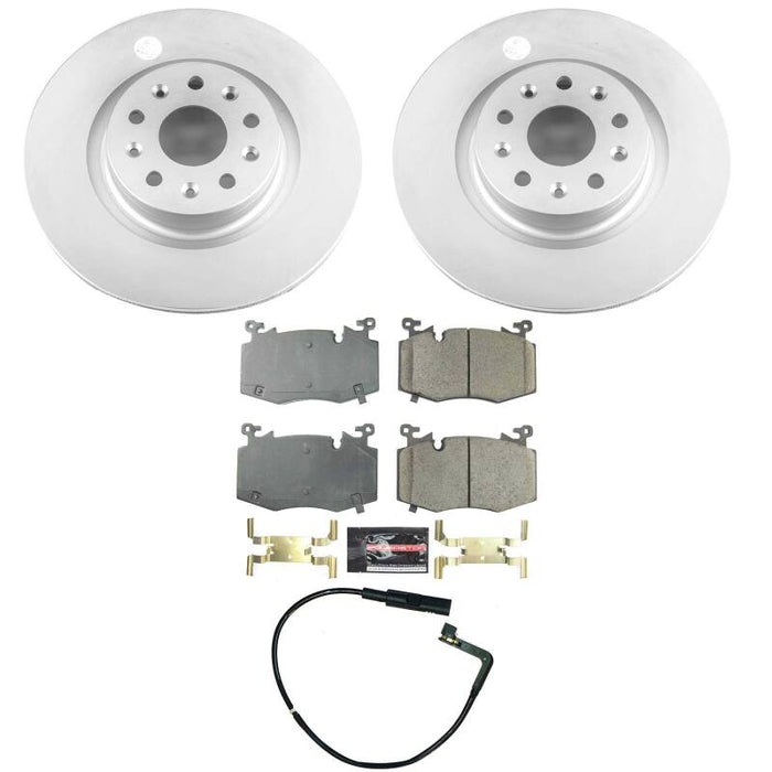 Power Stop 2019 Cadillac CT6 Front Z23 Coated Brake Kit