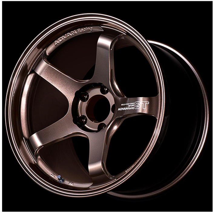 Advan GT PORSCHE 19X10.5 +45 5x130 Racing Brass Gold Wheel