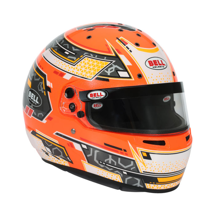 Bell Helmet Rs7-K Stamina Anthracite/Yellow Xlg(61-61 +) Fia8878-2024/K2025