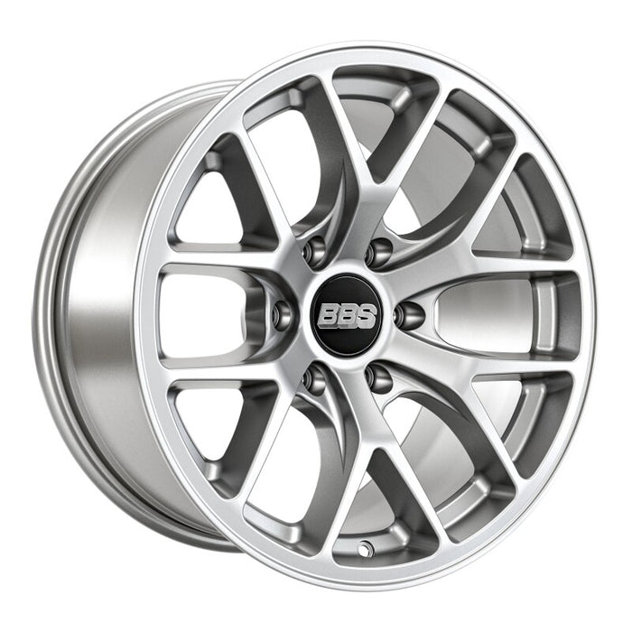 BBS TS-P 18x9in - 6x139.7 - 106.1 CB - ET0 - Satin Silver Wheel