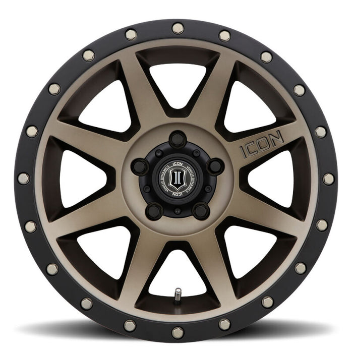 ICON Rebound 17x8.5 / 5x4.5 / 0mm / 4.75in BS Bronze Wheel