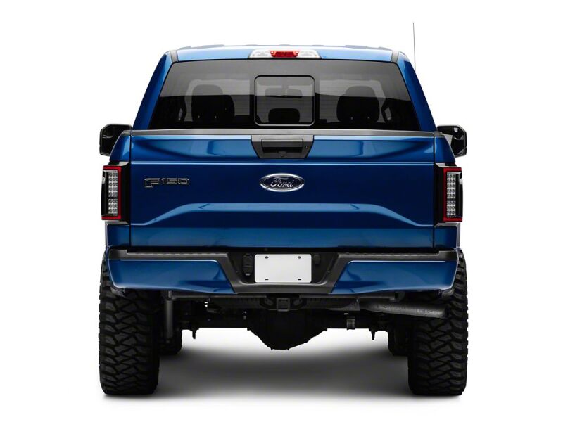 Raxiom 15-17 Ford F-150 LED Tail Lights- Black Housing- Clear Lens