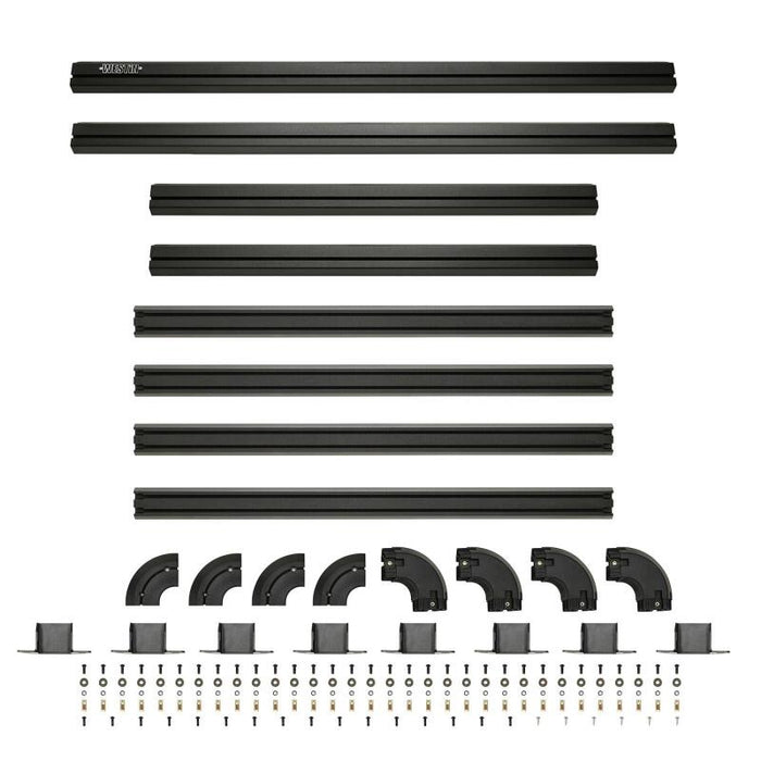 Westin EXP Roof Rack for Full Size EXP Truck Cap (RACK ONLY - NO CAP) 50x58in. - Tex. Blk