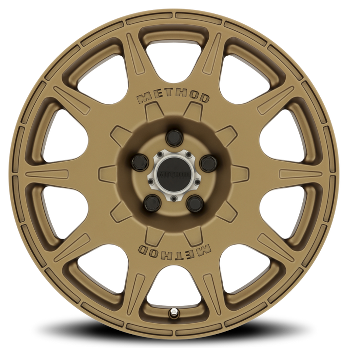 Method MR502 RALLY 17x8 +38mm Offset 5x100 67.1mm CB Method Bronze Wheel