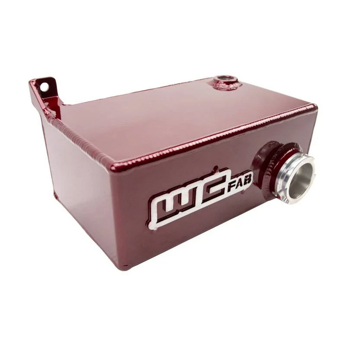 Wehrli 07.5-10 GM Duramax LMM OEM Placement Coolant Tank - Candy Red