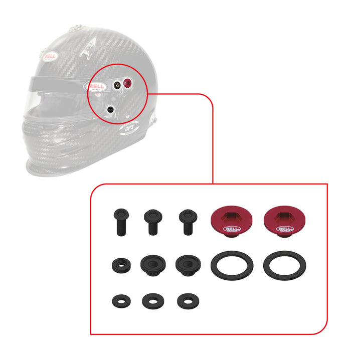Bell SV (SE03/05) Pivot Kit - Red