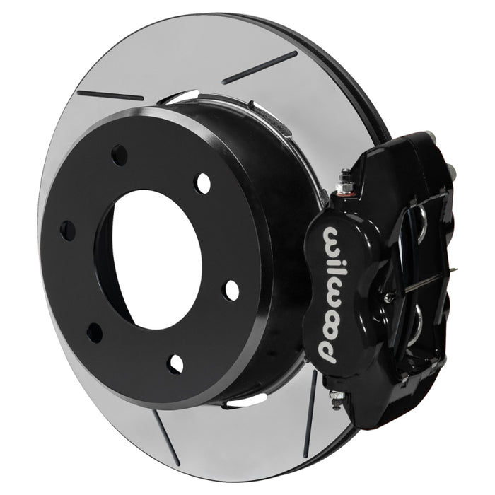 Wilwood 71-91 Chevy Blazer Forged Dynalite Rear Brake Kit w/ 12.19in Slotted Rotor - Black