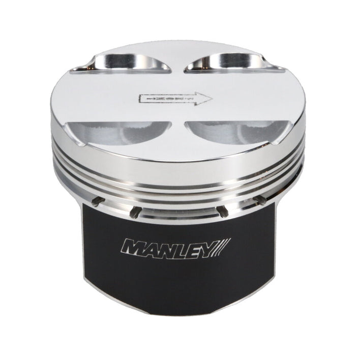 Manley Mitsubishi 4G63T 86.5mm (+1.5mm) -2cc Dome Extreme Duty Platinum Series Pistons w/ Rings
