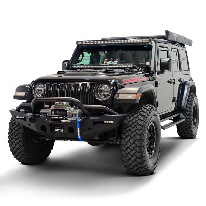 Westin 20-25 Jeep Gladiator / 18-25 Wrangler JL XTS Front Bumper - Tex. Blk