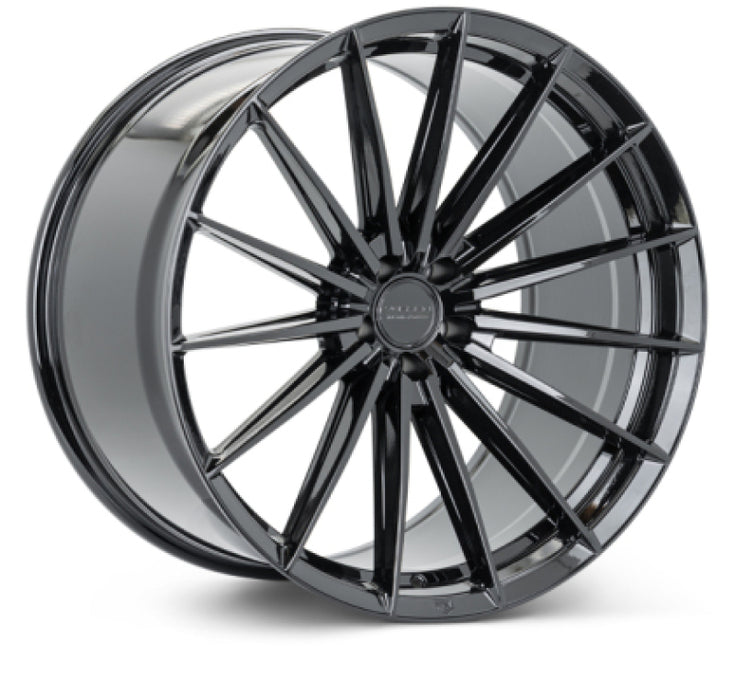 Vossen HFX-4 22x9 - 5x114.3 - ET32 - Flat Face - 73.1 - Gloss Black Wheel