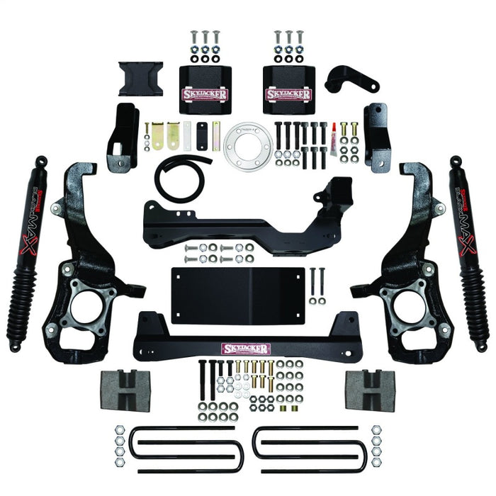 Skyjacker 6In KT 21 F150 4WD SPCR BLKMA
