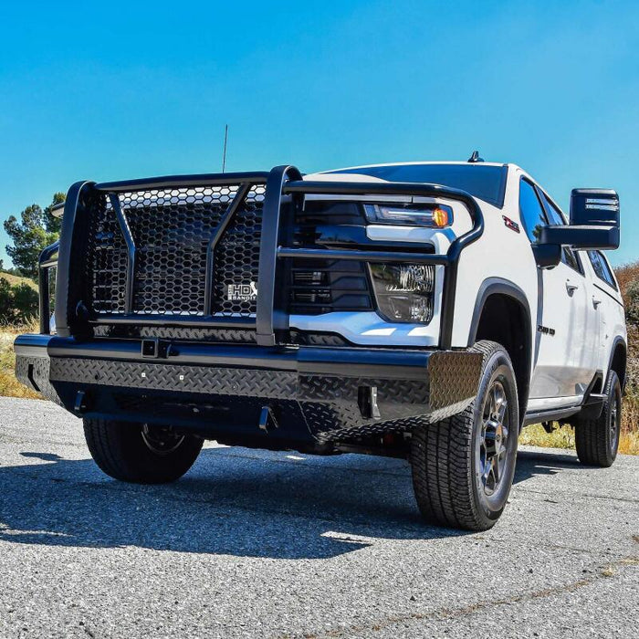Westin 2025 Chevrolet Silverado 2500/3500 HDX Bandit Front Bumper - Black