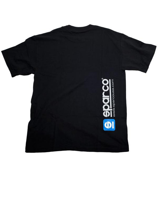 Sparco T-Shirt WWW Tri Black LRG