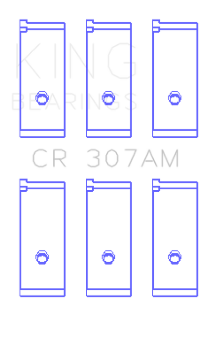 King Engine Bearings Suzuki G-10 (Size +0.75mm) Connecting Rod Bearing Set